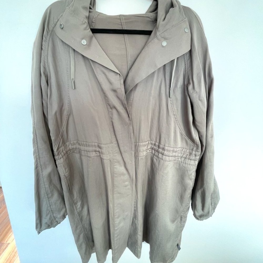 lululemon athletica Light Taupe Trench Coat